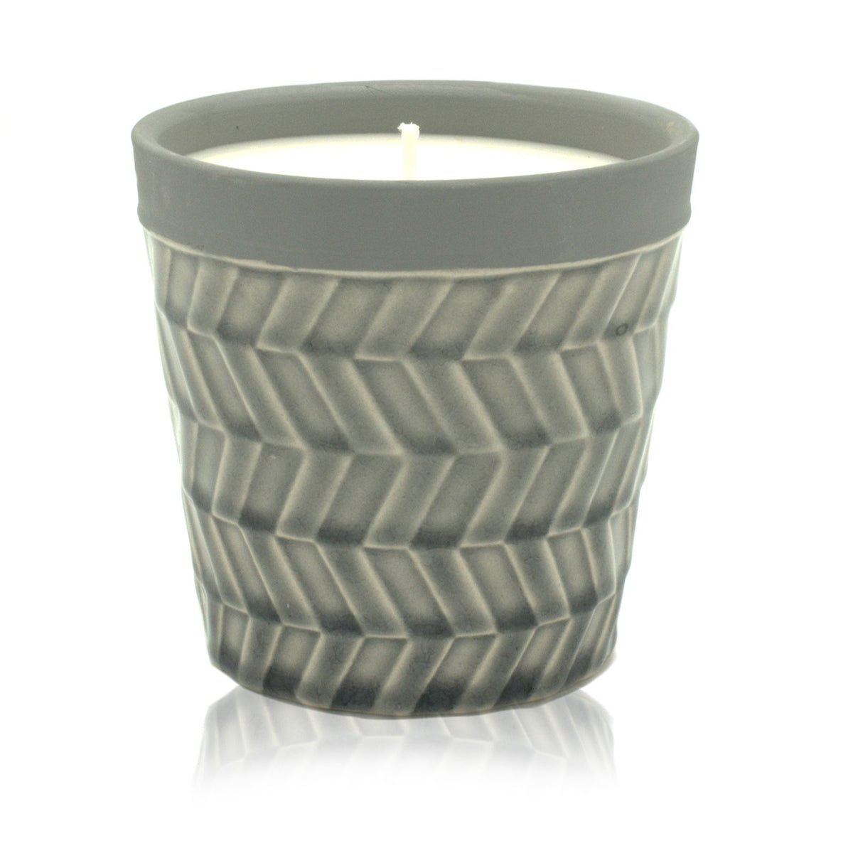 Home is Home candle pot vintage garden | Rooted Flame
