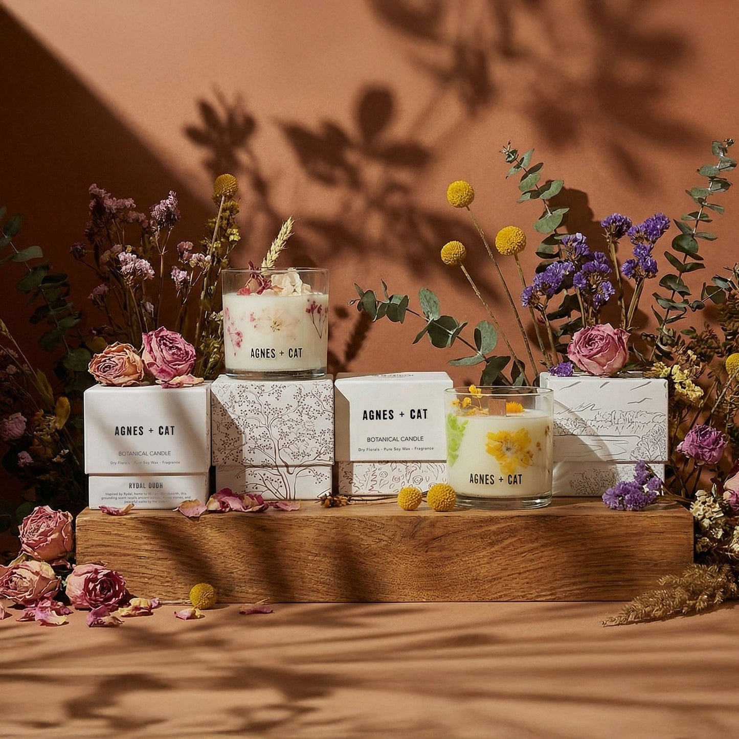 Agnes + Cat Botanical Soy Wax Candle - Lakeland Mocha