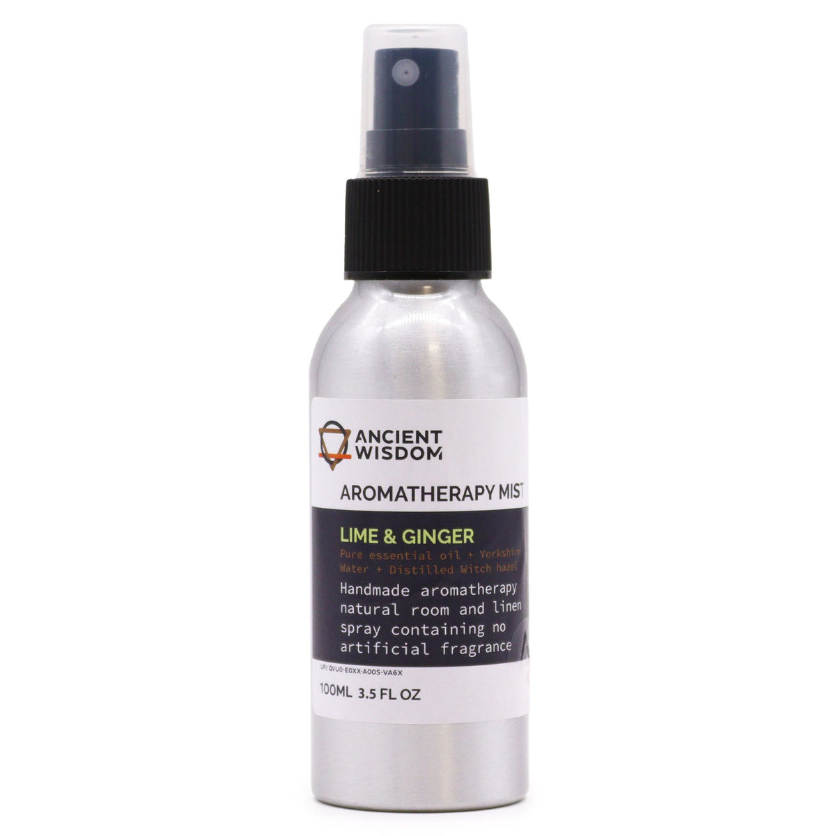 100ml essential oil mist lime and ginger | Rooted Flame