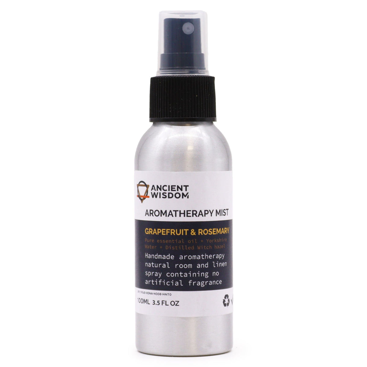 100ml essential oil mist grapefruit and rosemary | Rooted Flame