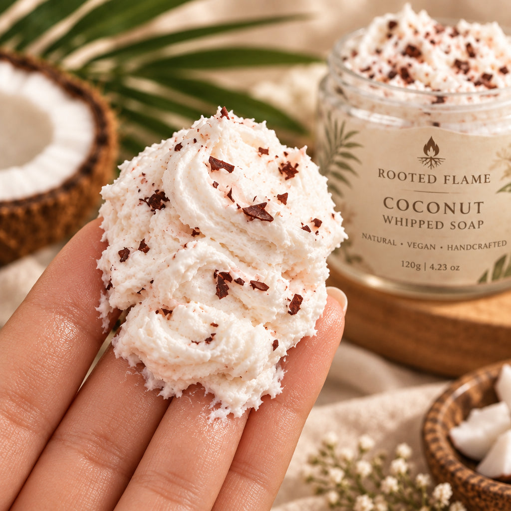 Coconut Whipped Soap 120g