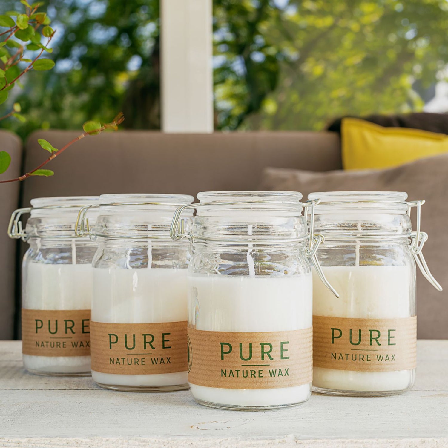 Pure Olive Wax Candle
