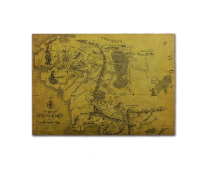 Vintage kraft paper poster