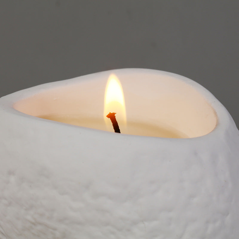 Handmade Smokeless Soy Wax Plaster Aromatherapy Candle