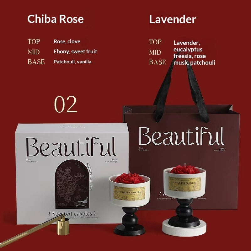Camellia Aromatherapy Candle Gift Set Made With Soy Wax