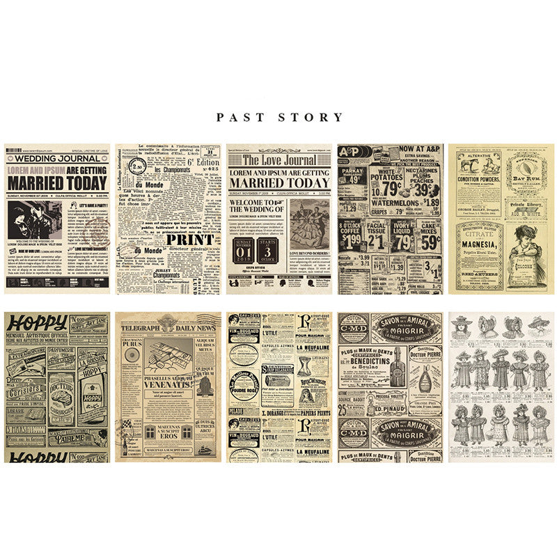 Hand account kraft paper