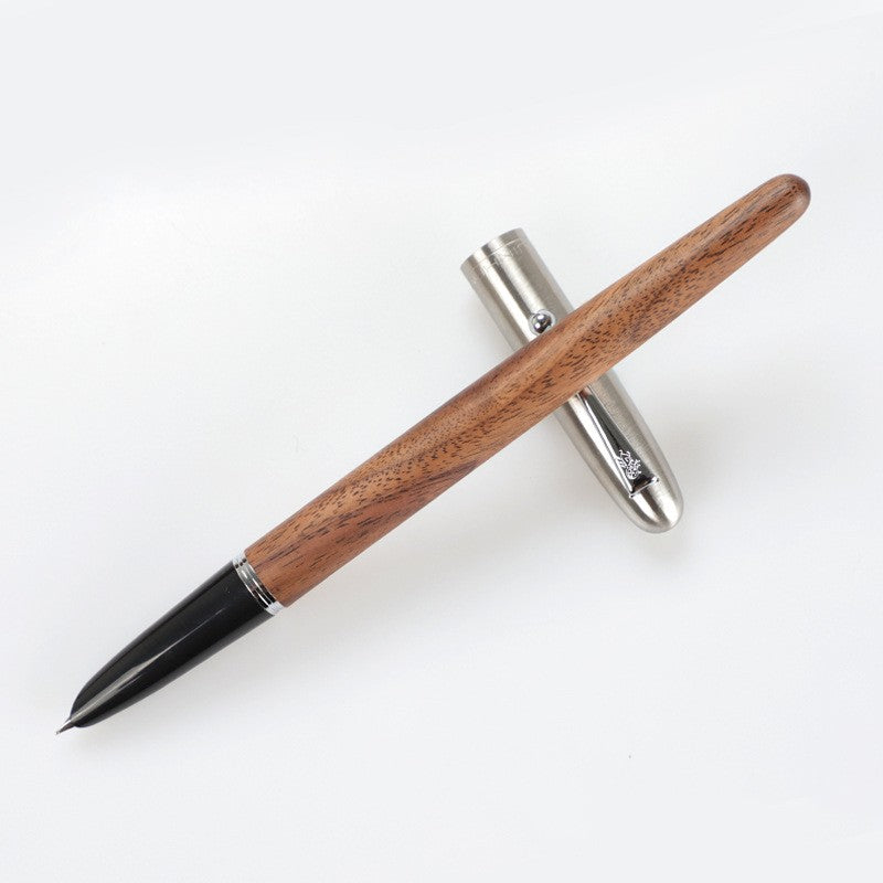 Lengthened Wooden Pole Office Writing Practice Pen