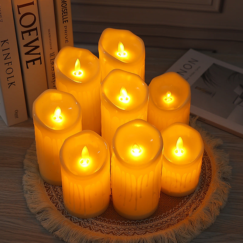 Electronic Simulation Candle Led Tears Candle Light