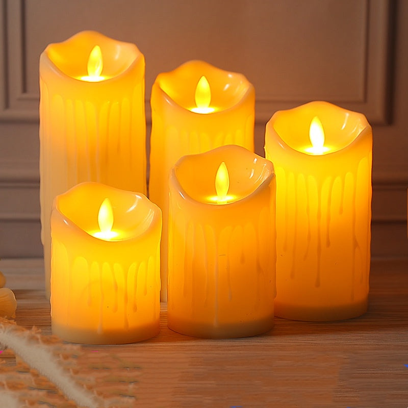 Electronic Simulation Candle Led Tears Candle Light