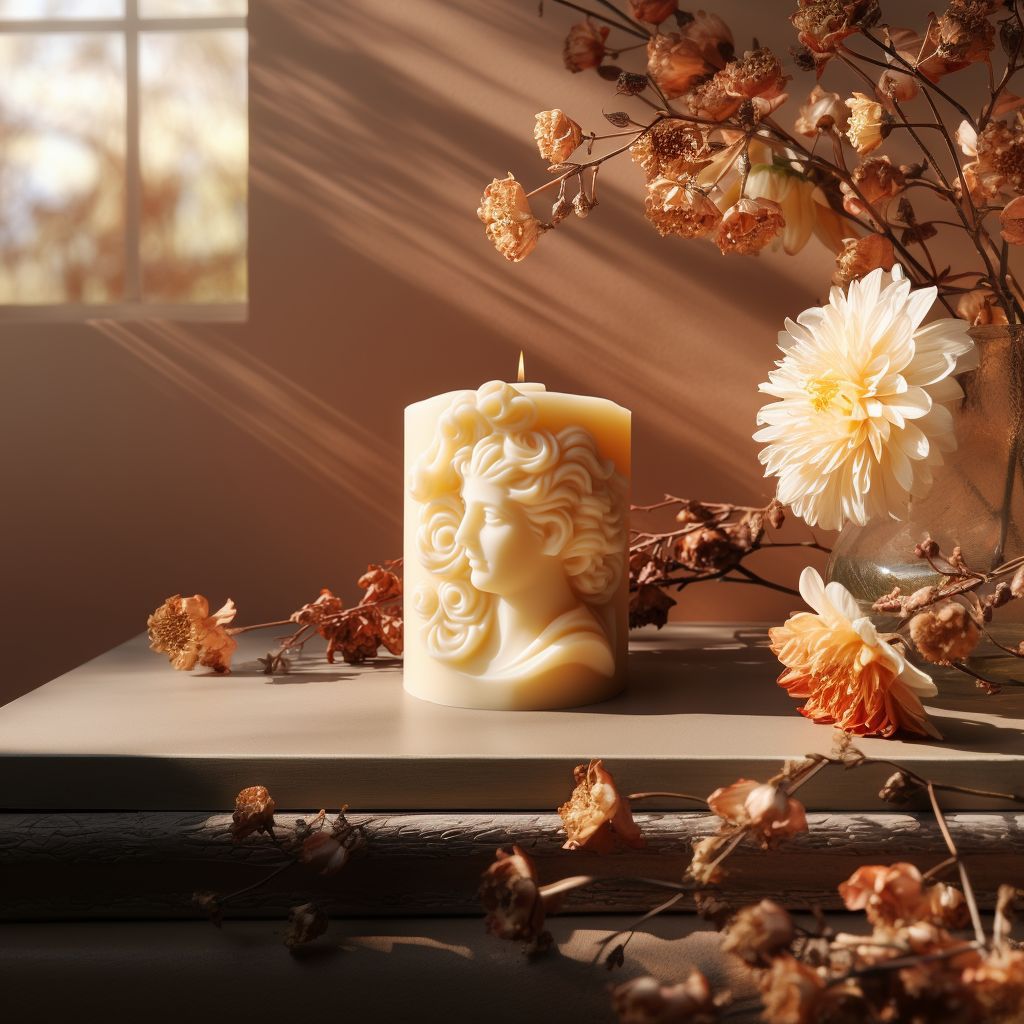 Portrait Soy Wax Aromatherapy Candle Silicone Mold