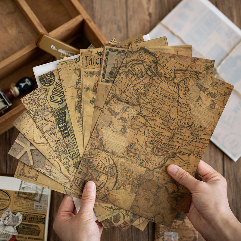 Hand account kraft paper