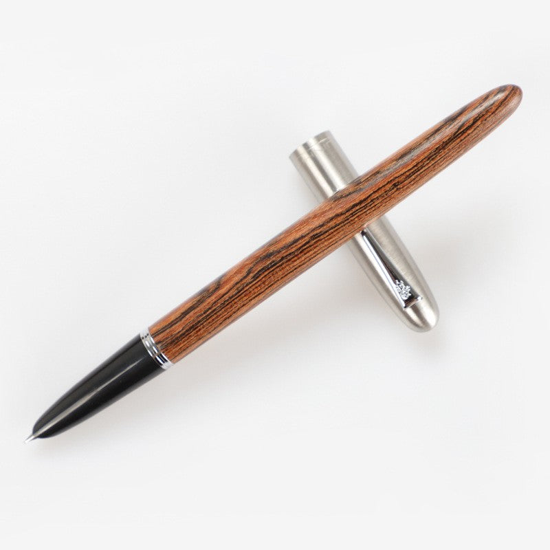 Lengthened Wooden Pole Office Writing Practice Pen