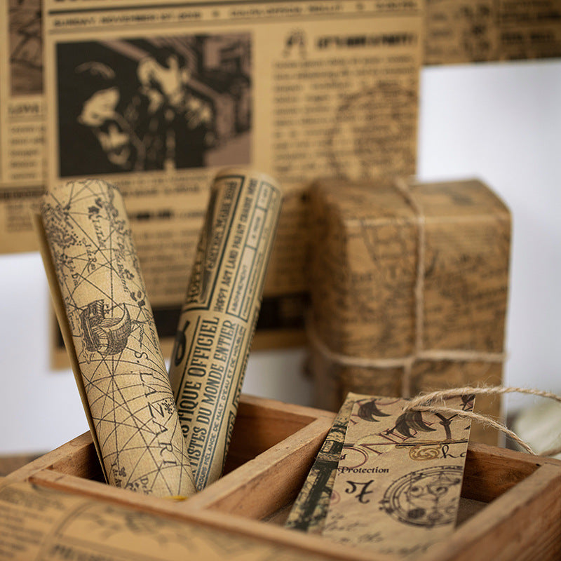Hand account kraft paper