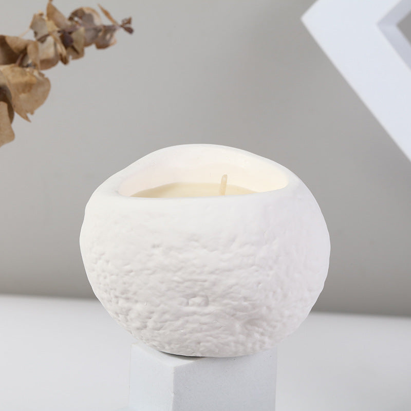 Handmade Smokeless Soy Wax Plaster Aromatherapy Candle