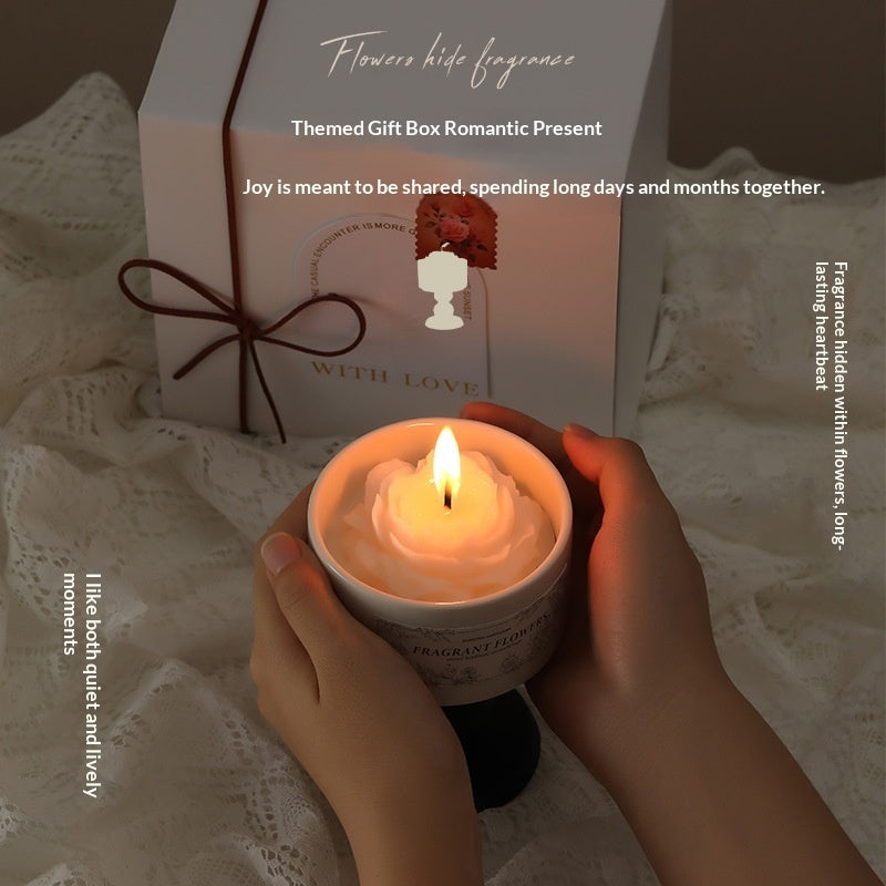 Camellia Aromatherapy Candle Gift Set Made With Soy Wax