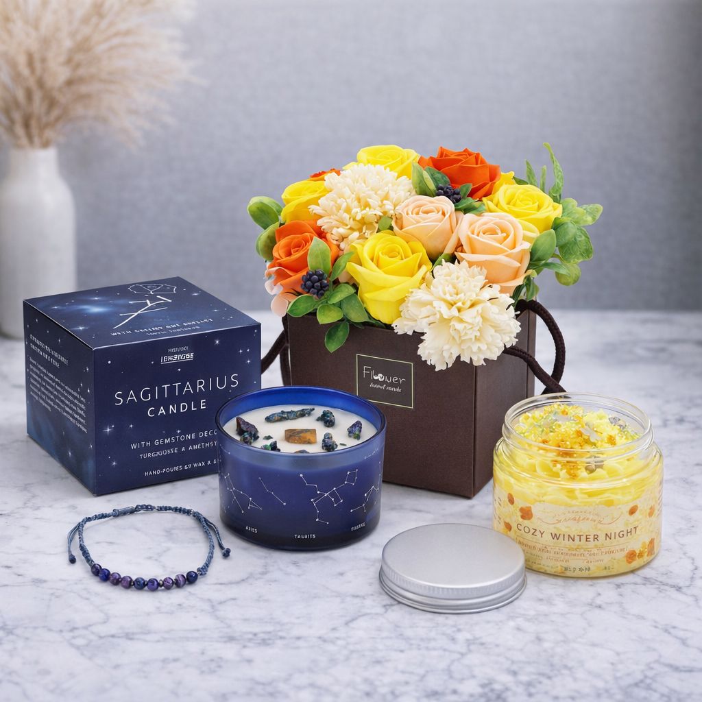 The Sagittarius Cozy Flame Collection