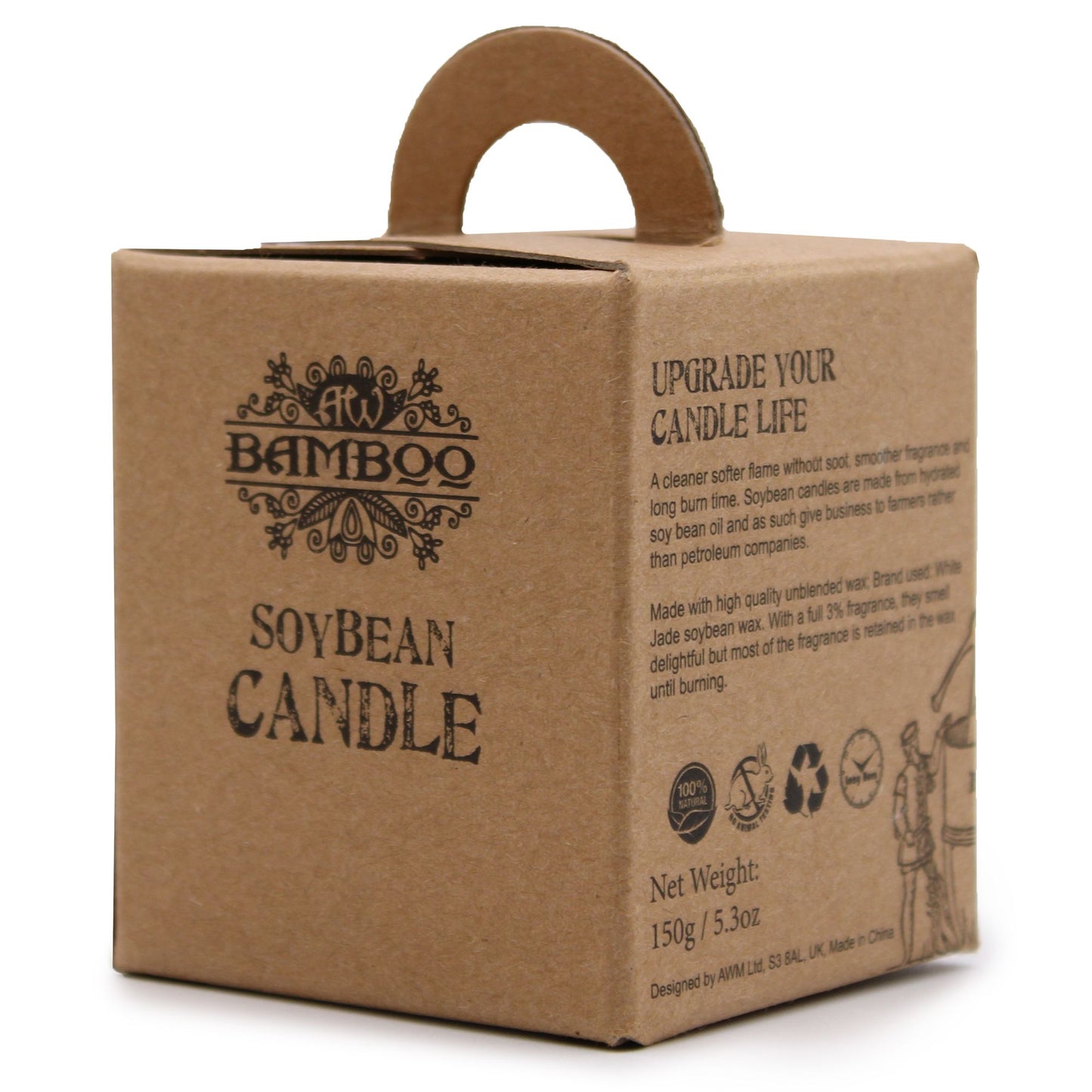Soybean Jar Candles - Pomegranate & Orange