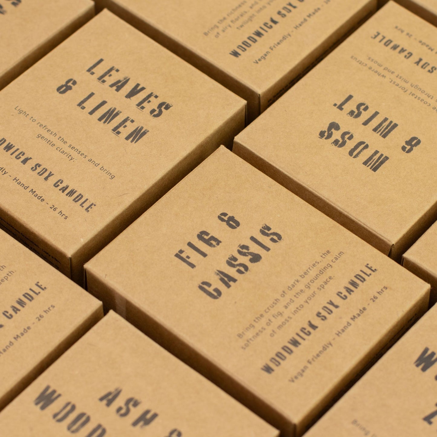 Greenman Woodwick Soy Candle - Ash & Woodsmoke