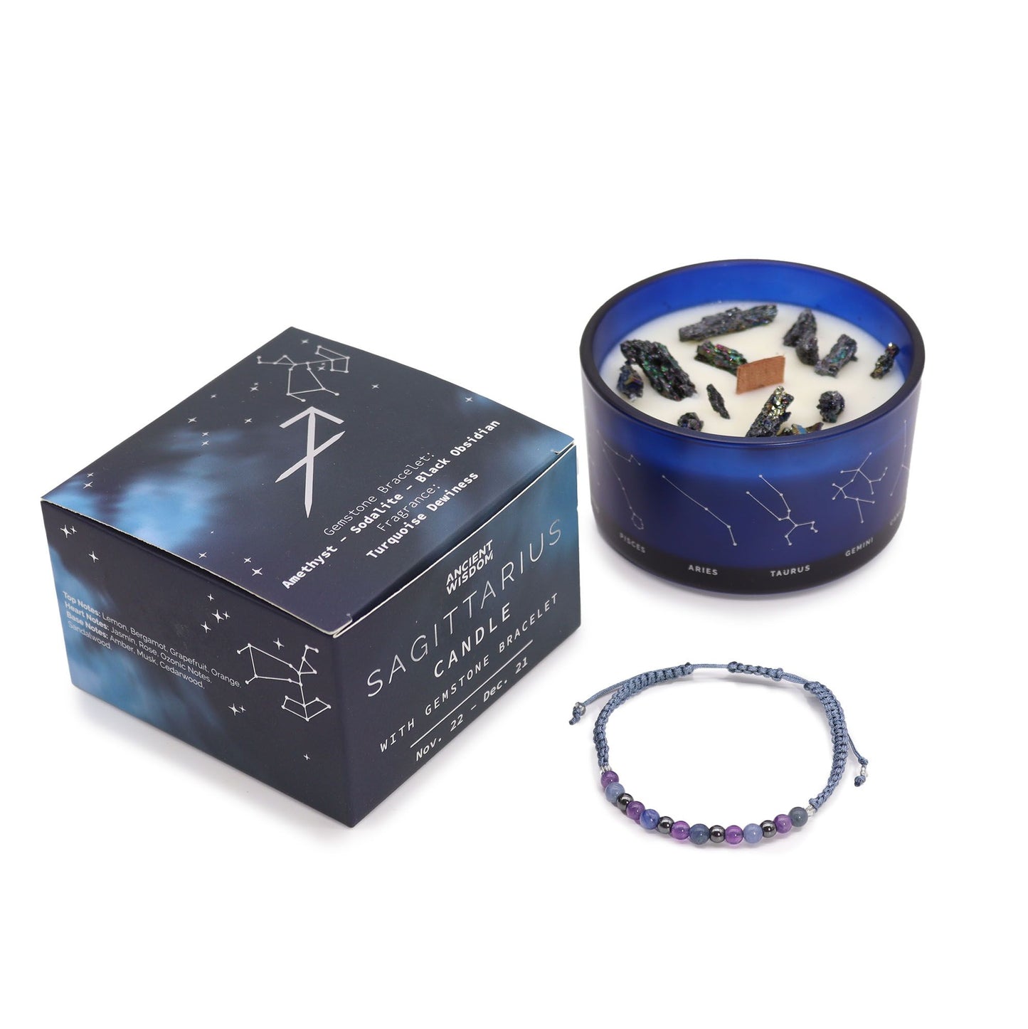 The Sagittarius Cozy Flame Collection