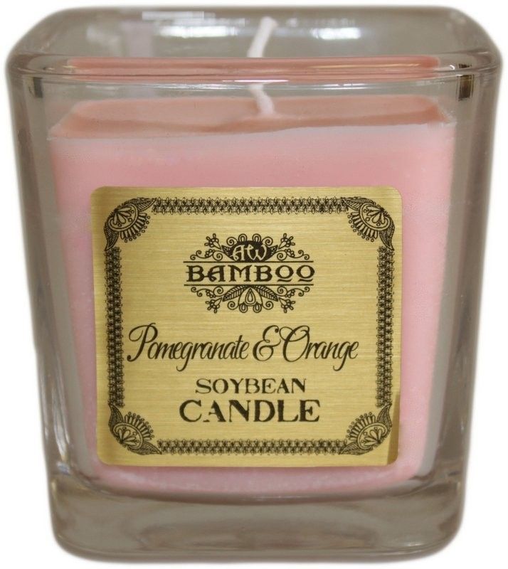 Soybean Jar Candles - Pomegranate & Orange