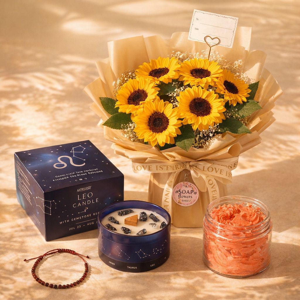 The Leo Zodiac Radiance & Glow Collection