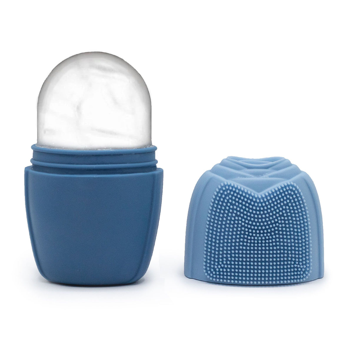 Blue Silicone Ice Face Roller