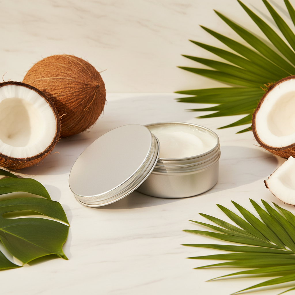 Coconut Body Butter Tin